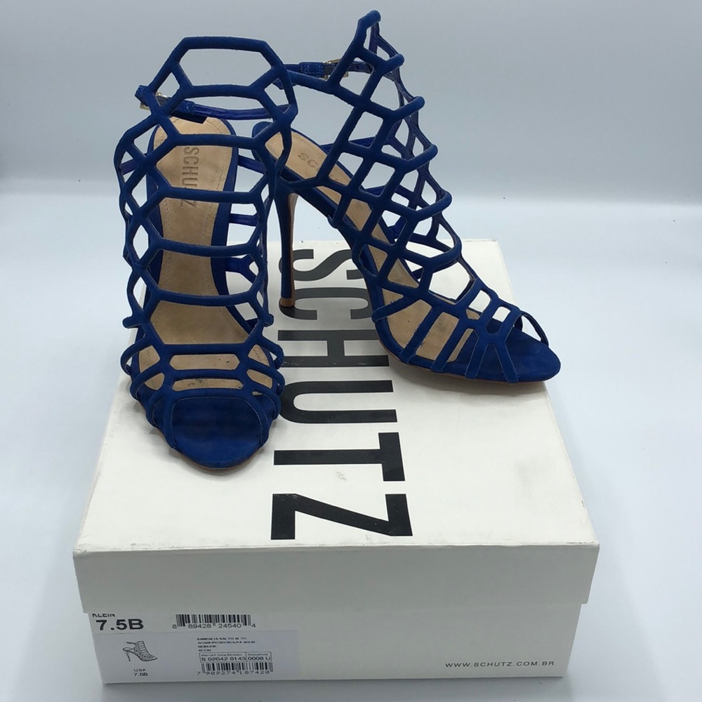 Schutz Juliana Caged Stiletto Sandal